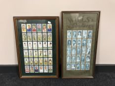 A set of framed Worthington Best Bitter cards,