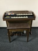 A Hammond electric organ