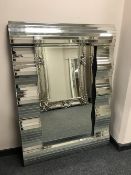 An all glass wave mirror,