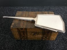 A brass Type P10 ship's compass