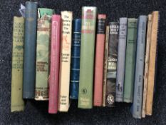 A collection of antiquarian books to include; Lewis Carroll Alice's Adventures in Wonderland,