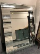 An all glass wave mirror,