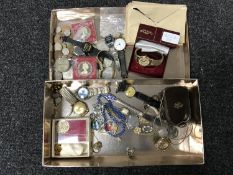 Collectables to include a quantity of vintage and modern wristwatches,