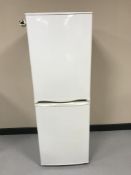 An upright fridge freezer