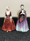 A Paragon figure Grand Mama together with a Royal Doulton figure Gwynneth