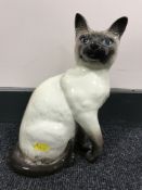 A Beswick figure of a Persian cat, no.