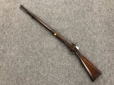 A Victorian 1857 Pattern Percussion Cap Two Band Musket by C.