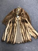 Two mid twentieth century lady's mink fur jackets.