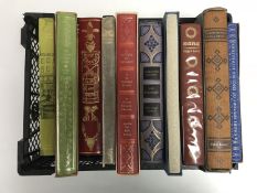 Ten Folio Society volumes - The history of England in the eighteenth century etc.