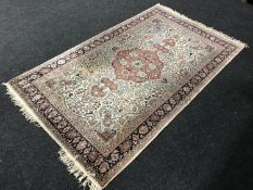 An Eastern carpet,