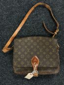 A Louis Vuitton lady's satchel handbag, 29 cm x 24 cm.