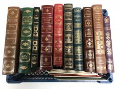 Ten Franklin library volumes -Thornton Wilder etc.