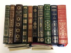 Ten Franklin library volumes - Bernard Shaw four plays etc.