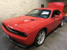 A Dodge Challenger coupe motorcar, first registered 01.04.
