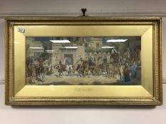 J Behenna Taylor : Jacob journeying to Egypt, watercolour, 69 cm x 29 cm, signed with monogram,