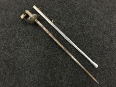 A Victorian 1895 pattern infantry officer's sword,