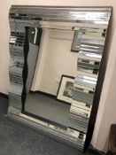 An all glass wave mirror,