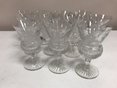 Edinburgh Crystal - Eleven glasses, height 13 cm. (11)