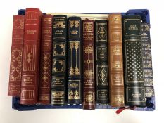 Ten Franklin library volumes - Dylan Thomas etc.