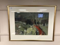 Archie Sutter Watt : Woodland , watercolour, 53.5 cm x 37 cm, signed, dated '95, framed.
