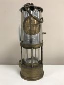 An Eccles Protector Lamp & Lighting Company RS miner's lamp