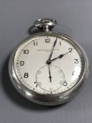 A large silver Vacheron and Constantin deck watch, HS 26102 used on the hydrographic surveys.