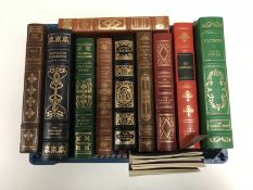 Ten Franklin library volumes - Jonathan Swift etc.