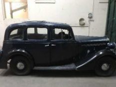 A 1936 Vauxhall '14' motorcar, first registered 8.12.