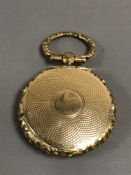 A Victorian gold vinaigrette locket, 9.3g.
