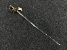 A William IV 1822 pattern infantry officer's sword,