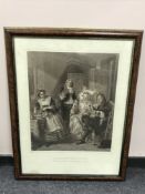 Six monochrome prints - Two Good friends, 79 cm x 59 cm, all parts framed.