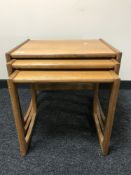 A nest of three G Plan tables