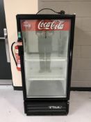 A Coca Cola display bottle chiller