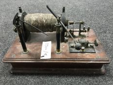 A Victorian unknown instrument on plinth