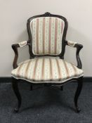A Regency style armchair
