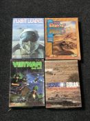 A quantity of boxed war strategy games - examples by GMT,