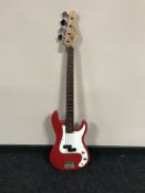 A 1980's Encore base electric guitar