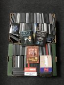 Two boxes of assorted DVDs and box sets
