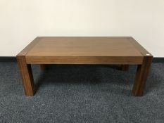 A contemporary coffee table