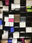 Approximately 166 new ring / earring boxes (Q)