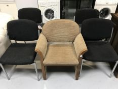 A reception armchair,