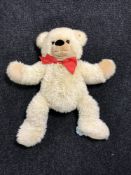 A Steiff Teddy bear, with tag.