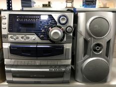 A Goodmans stereo system and speakers