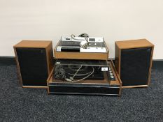 A Garrard turn table,