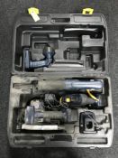 A cased Performance multi tool kit
