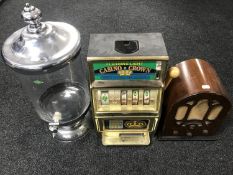 A counter top drinks dispenser,