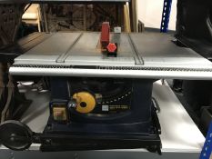 A Performance portable table saw with laser 1500 w