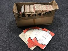 A box of vintage seven series ordnance survey maps
