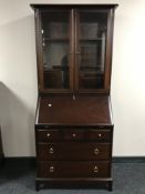 A Stag Minstrel bureau bookcase
