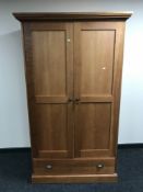 A contemporary wardrobe fitted a drawer